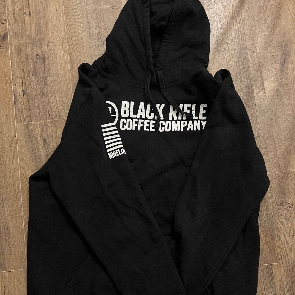 Black Black Rifle Coffee x Nine Line Apparel Mens Hoodie